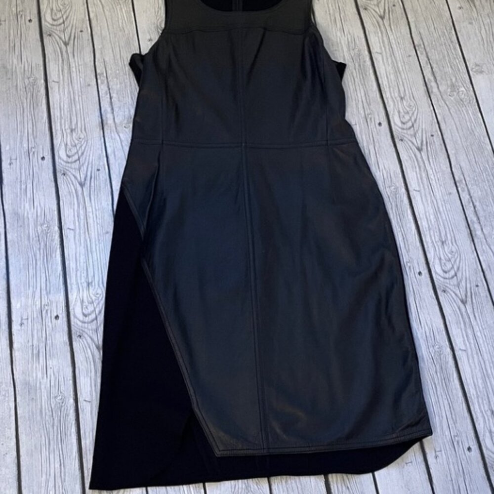 real LEATHER dress